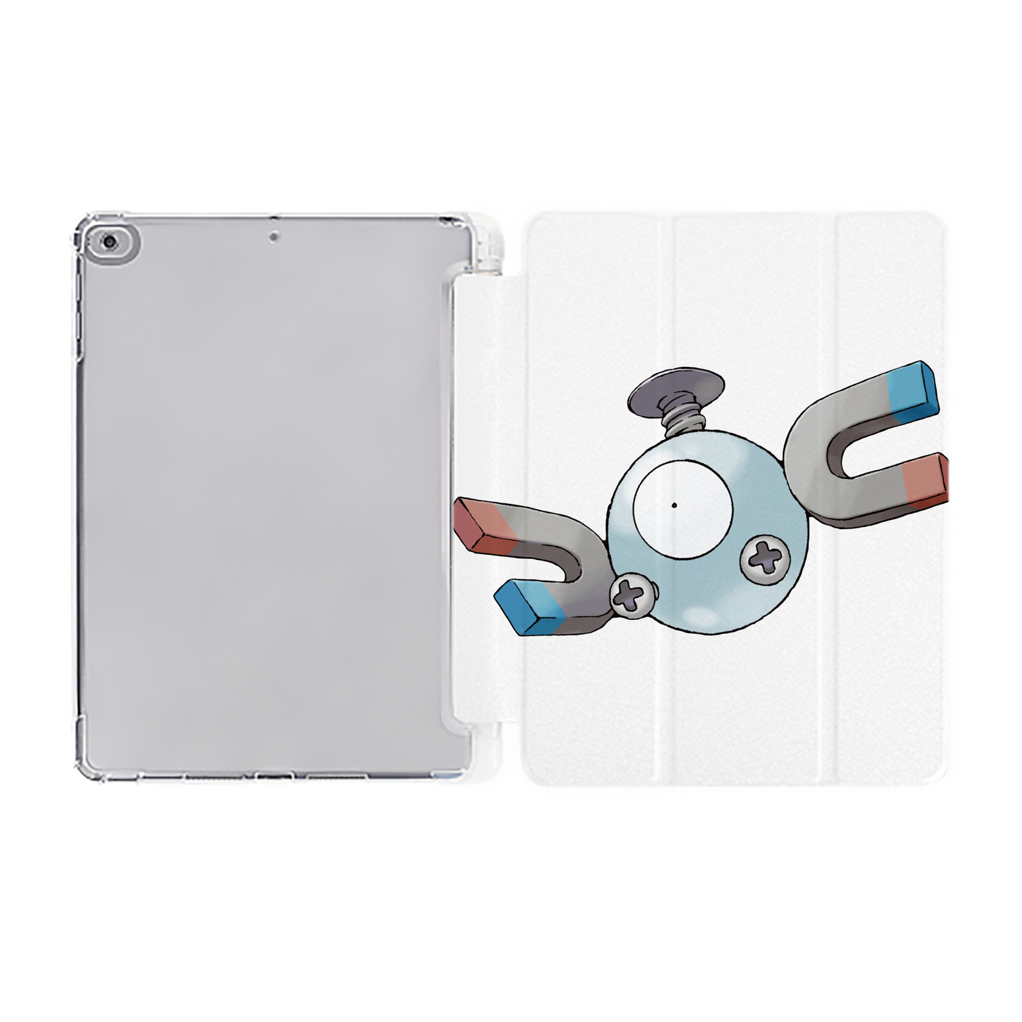 （画像用） ポケットモンスター Pokémon IPad ケース ペン収納付き 三つ折りスタンド PUレザー×シリコン 対応機種9.5/10.5/10.9インチ